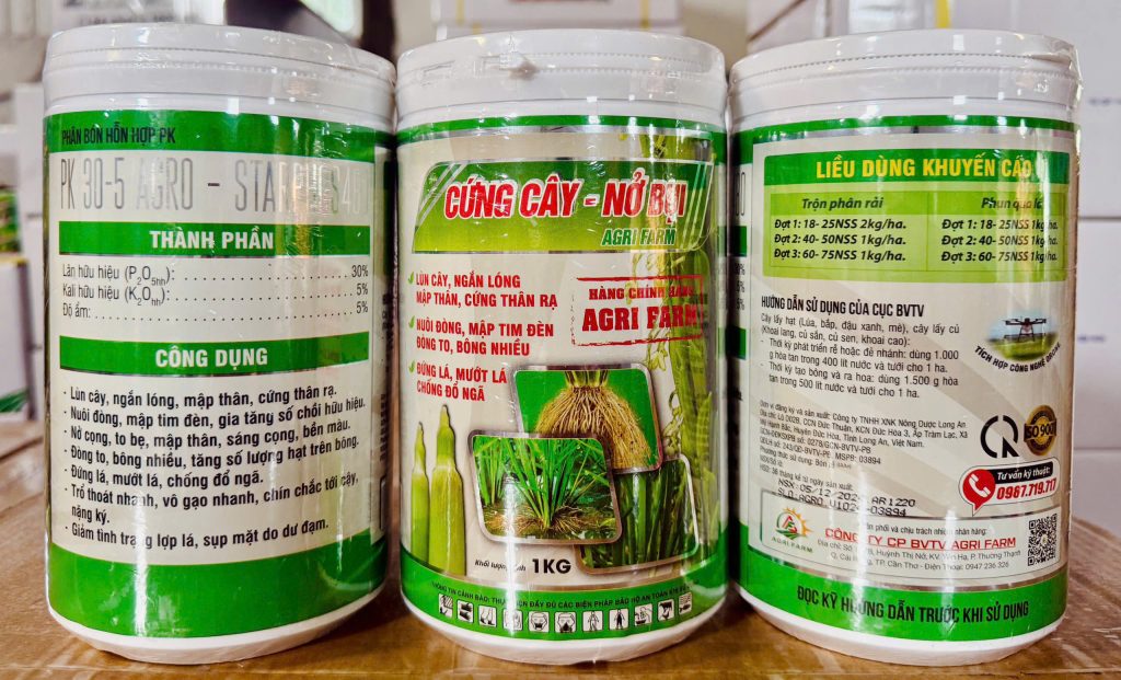 PK 30-5 AGRO- STARPHOS 480 - Hiệu CỨNG CÂY- NỞ BUI