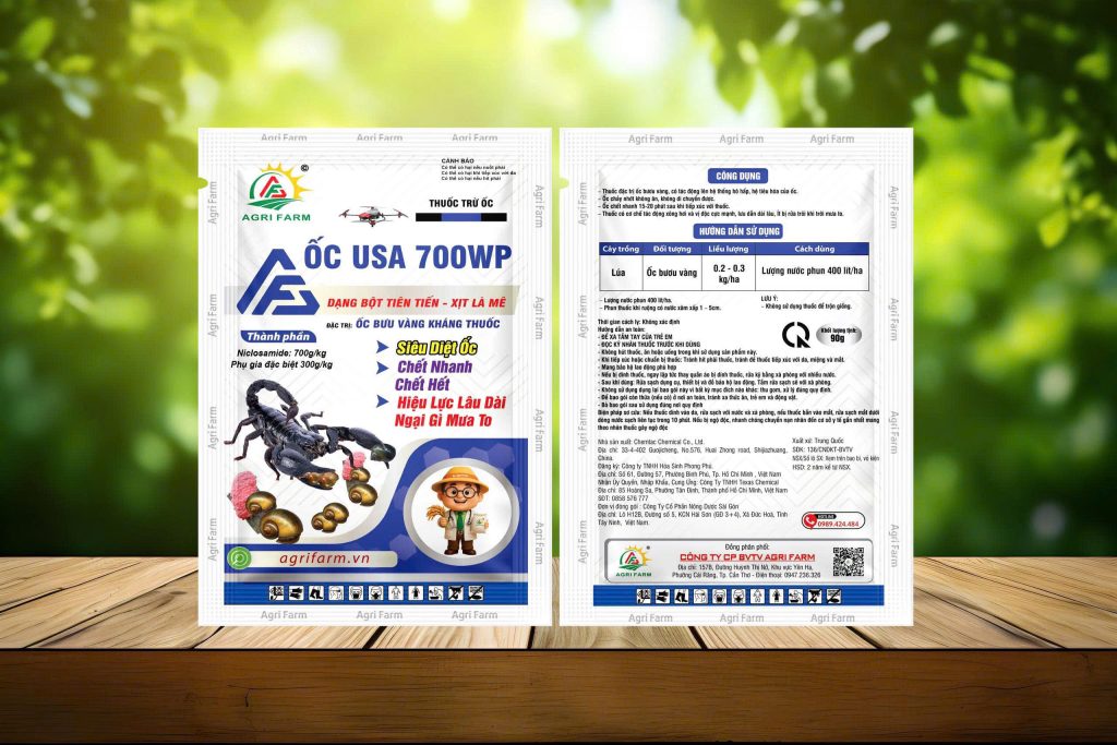 ỐC USA 700WP - Hiệu ỐC BÒ CẠP