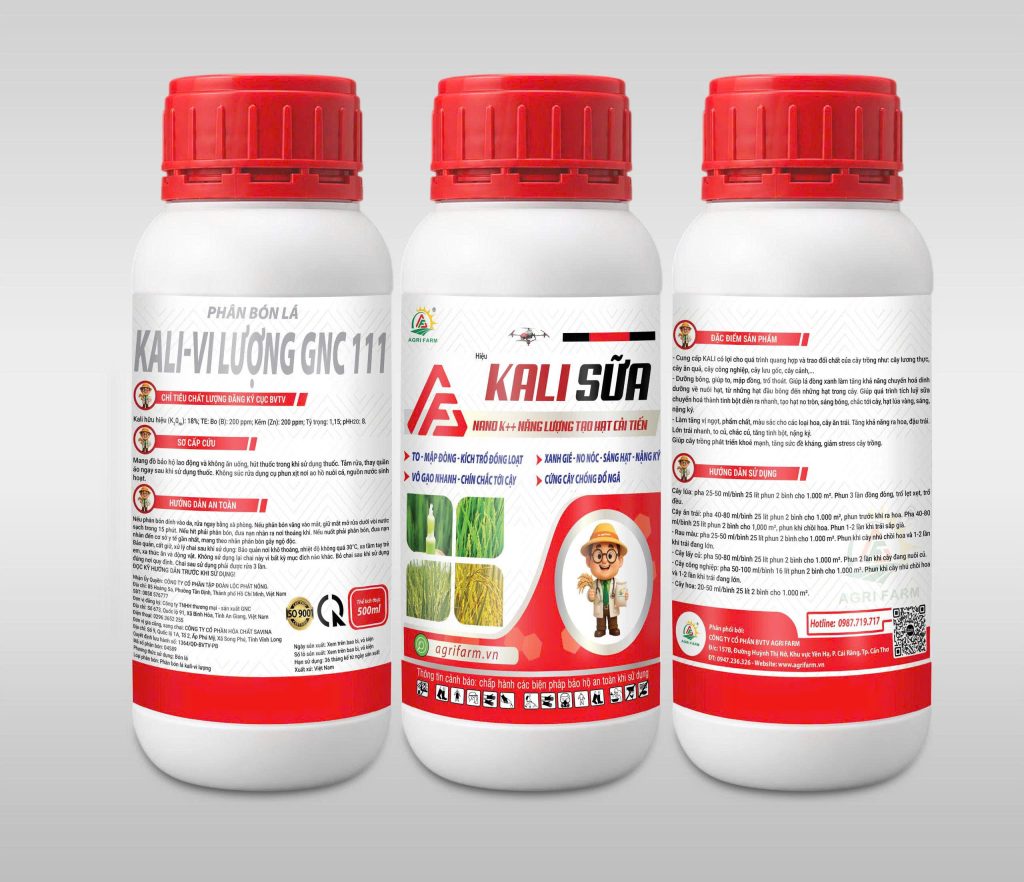 KALI - VI LƯỢNG GNC 111 hiệu KALI SỮA